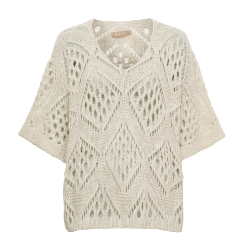 Marta Du Château Nieve Knit Beige