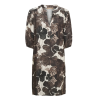 Marta Du Château Goldie Dress 7474 Brown Flower