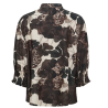 Marta Du Château Melisande Shirt 7527 Brown Flower