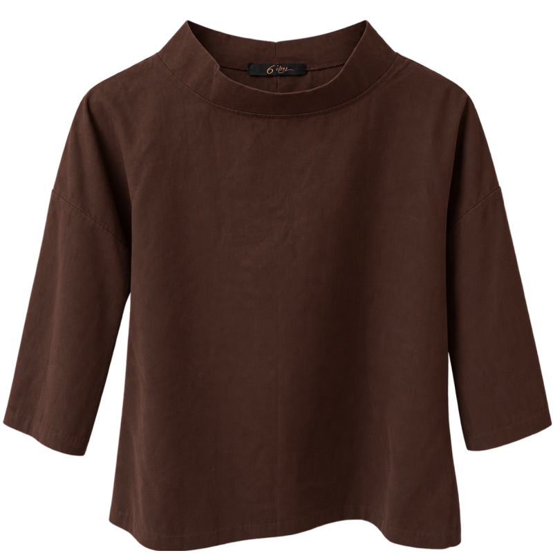 6'am Jobina Blouse Cordu/Fløjl Brown