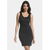 Magic Body Fashion Tone Your Body Tank Dress Black