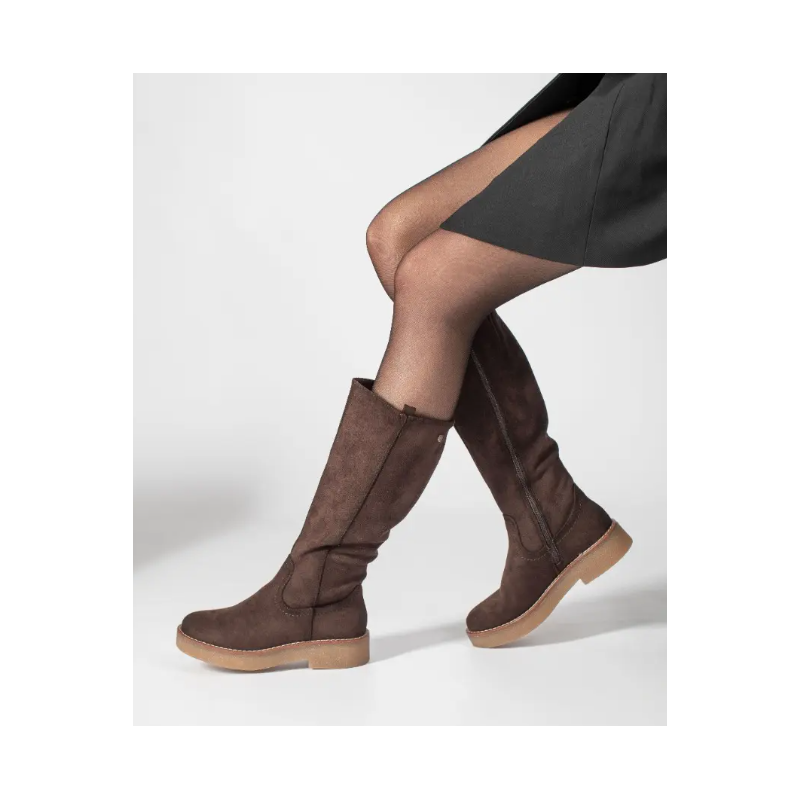 Duffy Long Boots 94-00192 Dark Brown