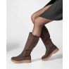 Duffy Long Boots 94-00192 Dark Brown