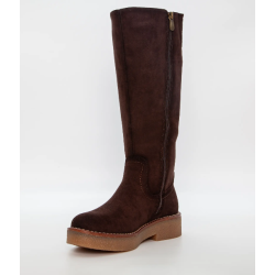 Duffy Long Boots 94-00192 Dark Brown
