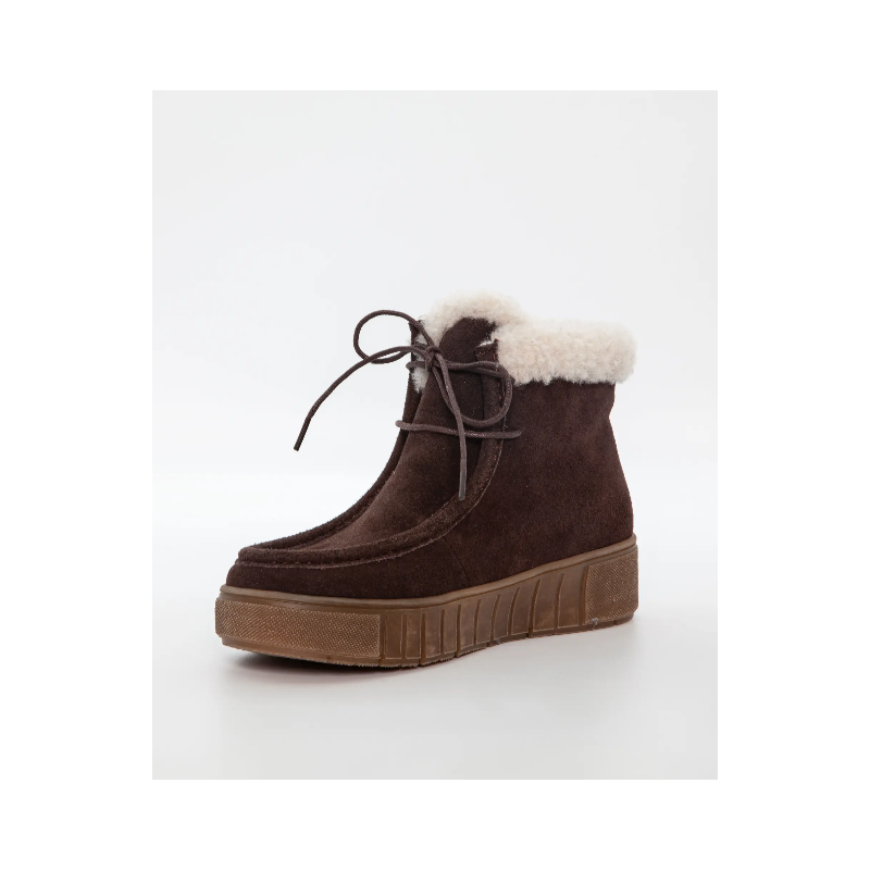 Duffy Short Boots 75-03954 Dark Brown