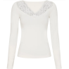 Tim & Simonsen Belen V-Lace LS H5-631 Panna