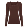 Tim & Simonsen Frida T-Shirt LS TS1ML630X Plus+ Choccolato
