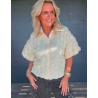 Tim & Simonsen Gwen Flower Shirt TSC150 Off White