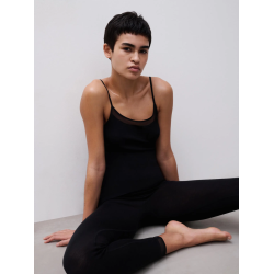 Juliana Chemise Top - 100% Merino-uld FN1580 Black