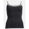 Juliana Chemise Top - 100% Merino-uld FN1580 Black