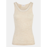 Femilet Juliana Tank Top FN1582 02Y 100% Merino Wool Heather Nude