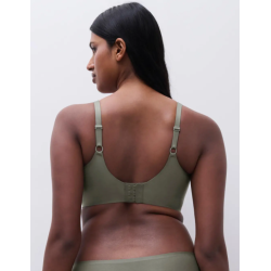 Chantelle SoftStretch Power Bra C26BQB 09W Vert Argile