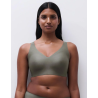 Chantelle SoftStretch Power Bra C26BQB 09W Vert Argile