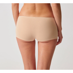 SKINY Boyleg Shorts 2-Pack Cotton Stretch 087081 2409 Beige