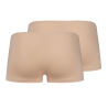 SKINY Boyleg Shorts 2-Pack Cotton Stretch 087081 2409 Beige