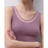 Femilet Juliana Tank Top FN1582 05C 100% Merino Wool  Hyacinth
