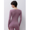 Femilet Juliana Blouse 100% Merino Wool LS FN1584 05C Hyacinth