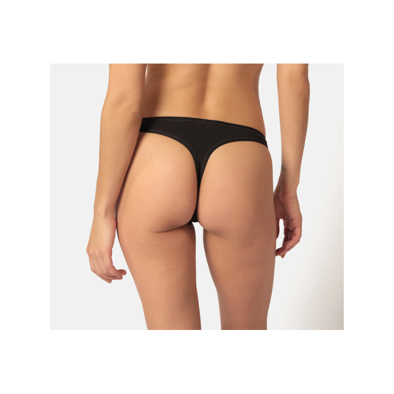 SKINY Thong 2-Pack Cotton Stretch 087087 7665 Black