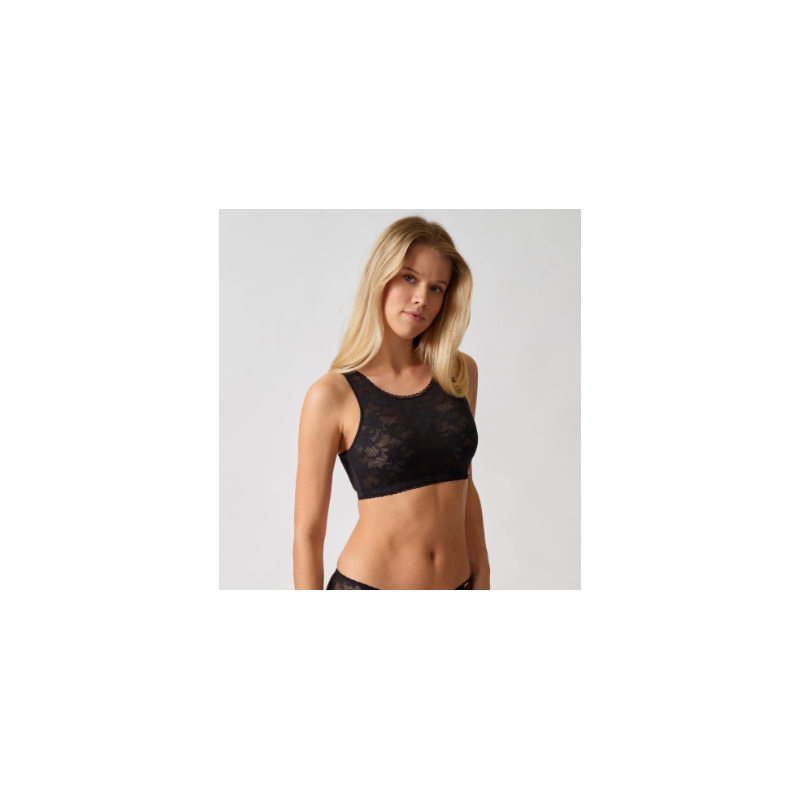 SKINY Crop Top Stretchlace 087439 7665 Black