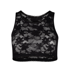 SKINY Crop Top Stretchlace 087439 7665 Black