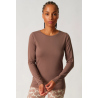 SKINY Night Shirt LS 087592  A126 Deep Taupe