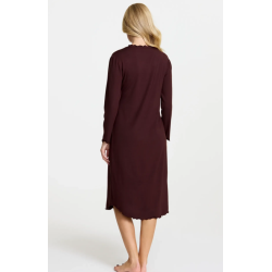 Damella Night Dress LS 69504 157 Chocola