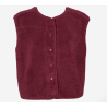 Missya Teddy Waistcoat 14661 076 Windsor Wine