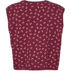 Missya Teddy Waistcoat 14661 076 Windsor Wine