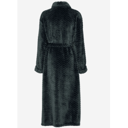 Missya Filipa Fleece Robe Long 13401 077 Blueberry Blue