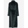 Missya Filipa Fleece Robe Long 13401 077 Blueberry Blue