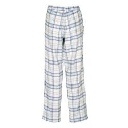 Missya Check Flannel Night Pants 14848 380 Clear Blue