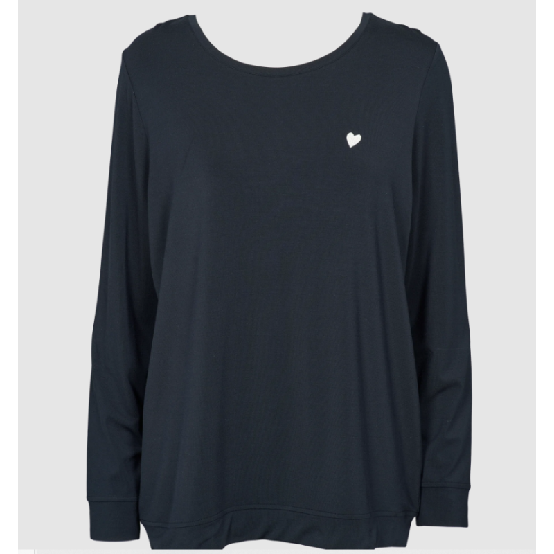 Missya Softness Shirt Ls. 13341 077 Blueberry Blue