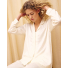 HYPEtheDETAIL Satin Pyjamas 800-43-80 Ivory