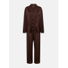 HYPEtheDETAIL Satin Pyjamas Brown