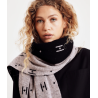 HYPEtheDETAIL LOGO Scarf 3-955-83-9 Black