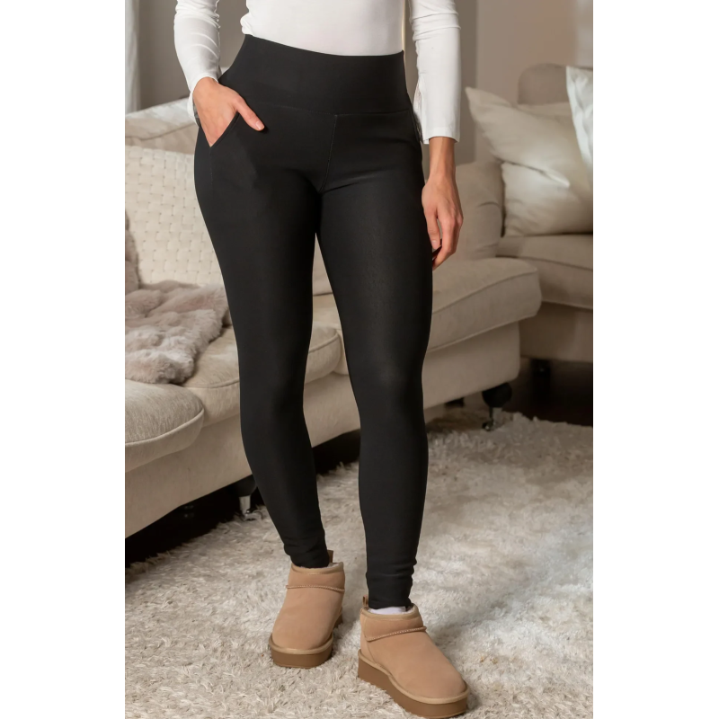 trofe´ Pocket Thermal Leggings 56222 1200 Black