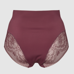 Missya Seamless Maxi W/Lace 3-Pack 13535 076 Windsor Wine