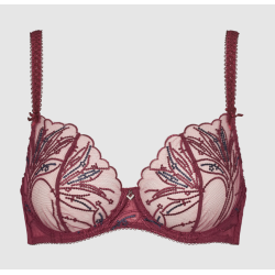 Missya Emily Wire Bra 14905 076 Windsor Wine
