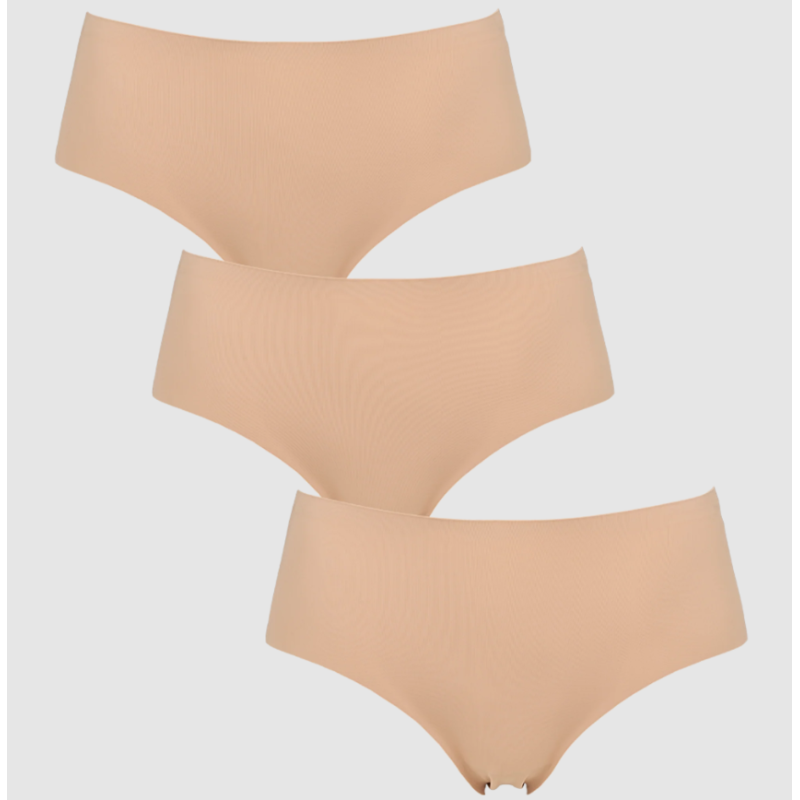 Missya Seamless Tai 3-Pack Cotton 13531 008 Nude