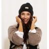 Marta Du Château Delie Beanie Rib Hat Black