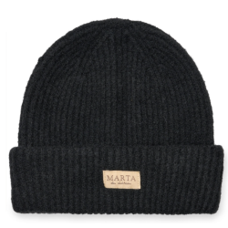 Marta Du Château Delie Beanie Rib Hat Black