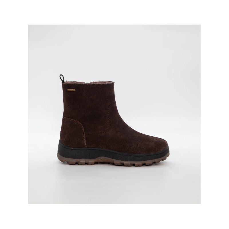 Duffy Ice Grib Waterproof Short Boots 75-25853 Dark Brown