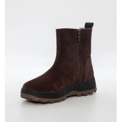 Duffy Ice Grib Waterproof Short Boots 75-25853 Dark Brown
