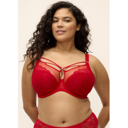 Elomi Brianna UW Plunge Bra EL8080HAD Haute Red