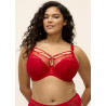 Elomi Brianna UW Plunge Bra EL8080HAD Haute Red