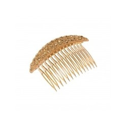 Pico Diamond Hair Comb Gold