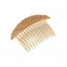 Pico Diamond Hair Comb Gold