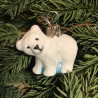 Julekugle - Mini Siku (Polarbear) 4cm