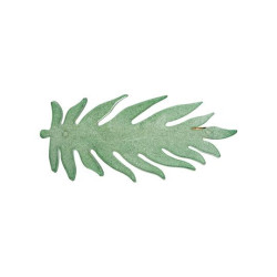 Pico Leafy Hairpin Forrest Glitter