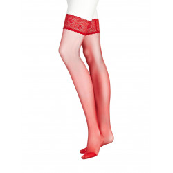 Trasparenze Rosy 20den Stay Up Rosso